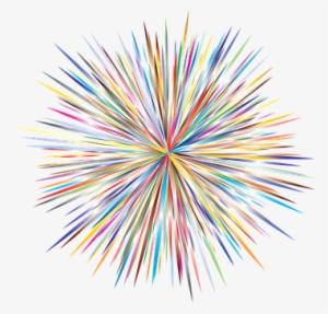 Explosion, Explode, Colorful, Abstract - Feu D Artifices Png #935797