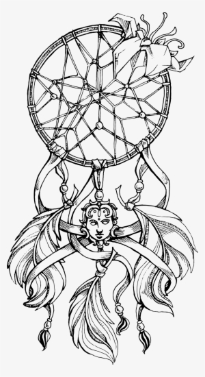 Dream Catcher Tattoo On Ribs - Transparent Dreamcatcher Tattoo #935858