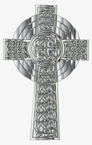 This Free Icons Png Design Of Chrome Celtic Cross #936491