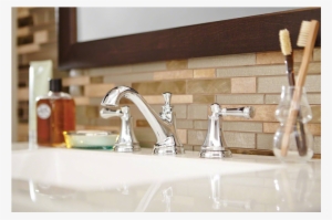 Champagne Toast Interlocking Pattern 4mm Glass Stone - Bathroom #937005