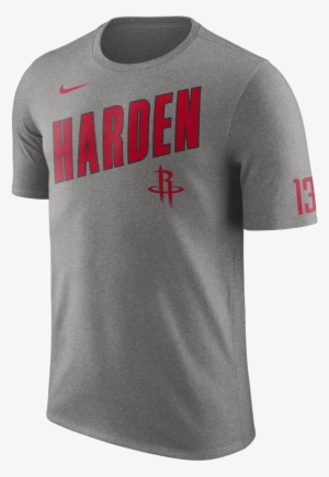 Men's Houston Rockets Nike James Harden Slanted Name - Houston Rockets Training Shirt #937074