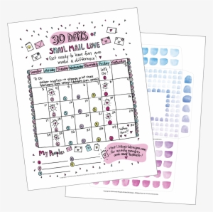 The 30 Day Mailbox Love Challenge - Paper #937447