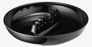 Tablecraft 341b-1 Black Plastic Ash Tray #937700
