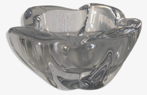 Daum Nancy Vintage Crystal Ashtray - Daum #937738 Daum Nancy Vintage Crystal Ashtray - Daum #937738