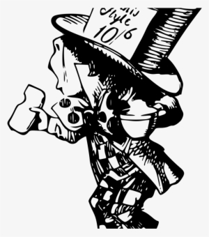 Mad Hatter March Hare Alice's Adventures In Wonderland - Alice In Wonderland Mad Hatter Png #938345