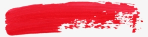 Red Paint Brush Stroke Freetoedit - Art #938722