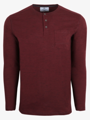 The Brush Stroke Henley - American Rag Men's Long-sleeve Thermal T-shirt #938869