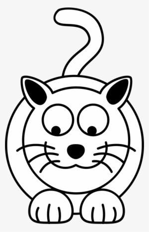 Labrador Retriever Puppy Cat Black And White Drawing - Cat Cartoon Black And White #938891