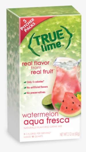 True Lime Watermelon Limeade Box Watermelon 2qt Box - True Lime Watermelon Agua Fresca #938893