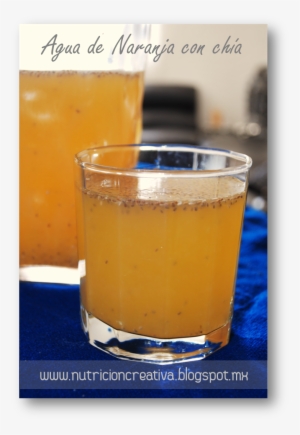 El Agua Fresca De Naranja Es Ideal Para Esta Temporada - Water #939217