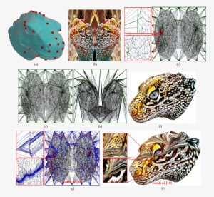 A) Input Mesh M. (b) Input Texture. (c) The Embedding - Egg Decorating #939407