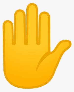 Download Svg Download Png - Raised Hand Emoji Png - Free Transparent ...
