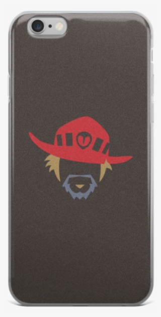 Iphone Case Overwatch Mccree Minimalist - Mobile Phone Case #9300647