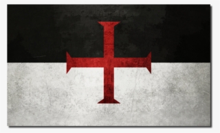 Knights Templar Classic Flag Decal - Knights Templar Crusades Flag #9301560