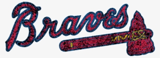 Atlanta Braves 1990-presnet Primary Logo Distressed - Atlanta Braves #9302108