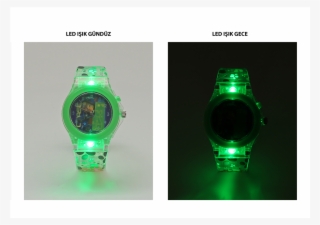 Paw Patrol Chase Led Işikli Analog Kol Saati̇ - Led Isikli Saat #9302167