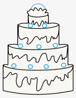 Simple Clipart Birthday Cake - Easy Simple Birthday Cake Drawing - Free ...
