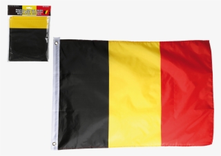 Belgium Flag With Metal Rings - Flag #9304413