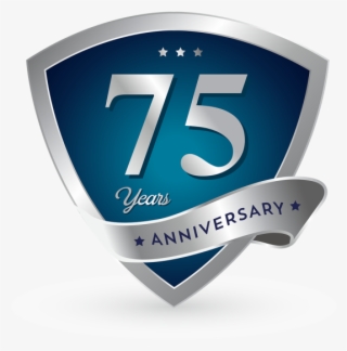 75th Anniversary Badge Logo Icon Eps File - 25th Anniversary Logo Png #9304884