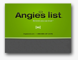 Angie's List Cover Page #9305144
