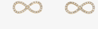 Diamond Infinity Earrings - Earrings #9306119