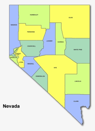 Nevada Counties, Annotated - Free Transparent PNG Download - PNGkey