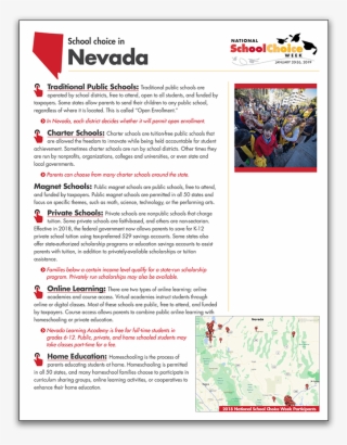 School Choice Options In Nevada - National School Choice Week #9306260