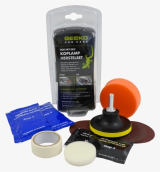Diy Headlight Restoration Kit - Gecko Koplamp Herstel Kit #9306593