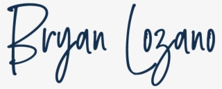 Bryan Lozano - Calligraphy #9307133