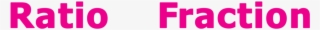 Fractions Same But Different Ratio Fraction - Graphic Design #9308683