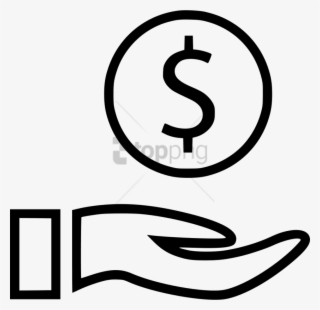 Free Png Hand With Dollar Sign Png Image With Transparent - Dollar Sign Png White #9308741