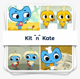 Kit N Kate@2x~ipad - Cartoon #9309029