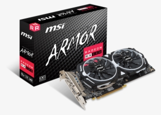 Msi Radeon Rx 580 Armor Oc 8gb Edition Gddr5 Graphics - Msi Rx 580 Armor #9309761