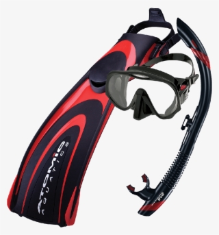 Mask Fins Snorkel Package 1 - Diving Mask #9310038