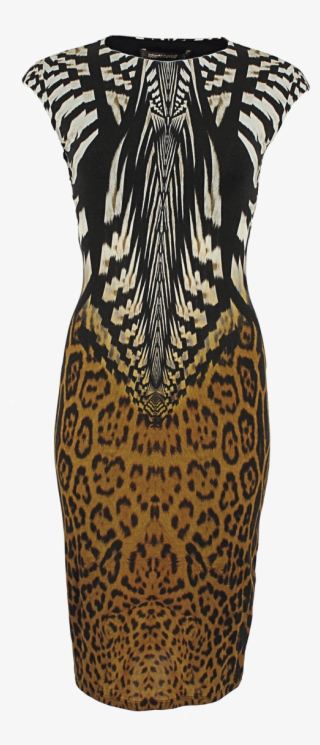 Loading Zoom - Animal Print Dress Drawing #9310245