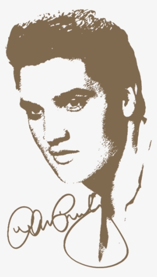 Tekening Elvis Presley #9311034