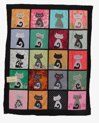 Curly Cat Tails Quilt - Patchwork #9311160