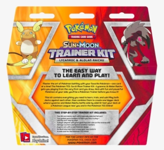 More Images - Sun And Moon Trainer Kit #9312927