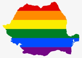 Lgbt Flag Map Of Romania - Happy Birthday Romania 1 December #9313131