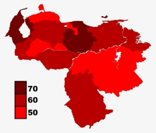 Resultados Presidenciales Venezuela 2018 - Capital Of Venezuela On Map #9313298