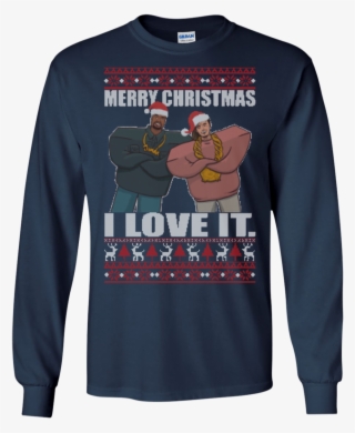Kanye West Lil Pump Merry Christmas I Love It Ugly - Shirt #9313366
