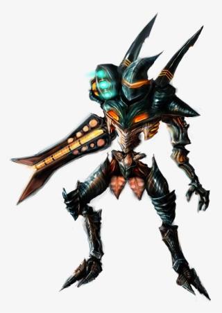 Space Pirate - Metroid Prime Space Pirate - Free Transparent PNG ...