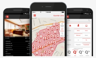 Usa Nuestra Aplicación Móvil Y Deja Que Los Inmuebles - Aplicacion De Renta De Casas #9313408
