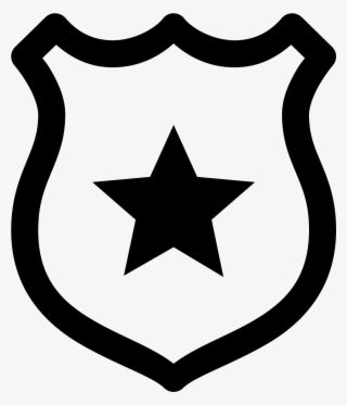 1600 X 1600 1 - Police Badge Icon Transparent #9314601