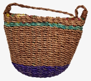 Abaca Small Weave Bag - Laundry Basket #9314676