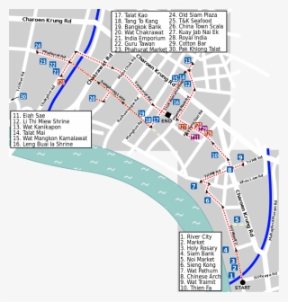 Yaowarat Tour Map - Map #9315100