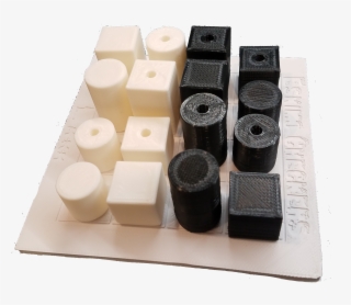 Eskimo Checkers 3d Printed - Wood #9316436
