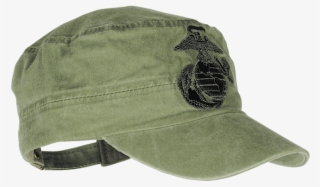 01 0084004000 Marines Embroidered Ega Cap Main - Baseball Cap #9316748