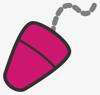 Pc Mouse Clipart Ps2 - Computer Mouse Clipart Pink #9317104
