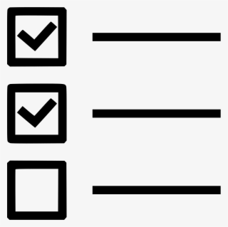 Checklist Comments - Checklist Icon Black And White #9317187